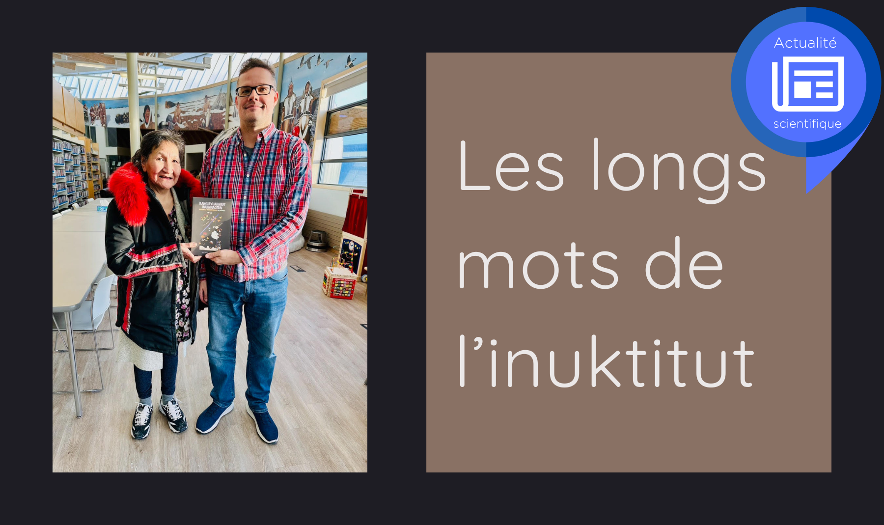 Les longs mots de l’inuktitut 