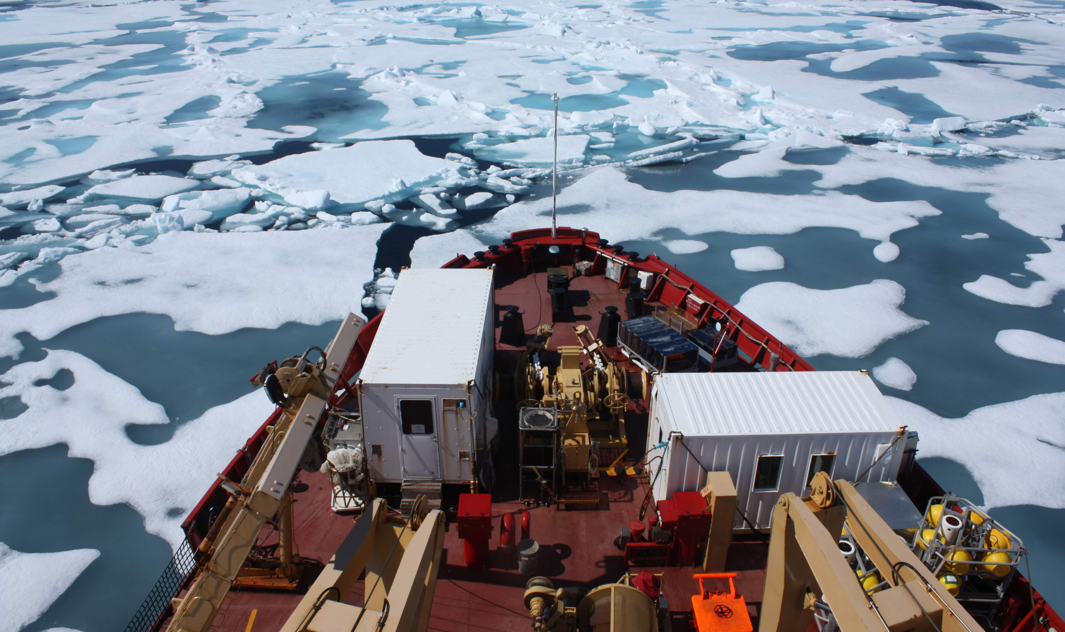 A Canadian research consortium launches a major international expedition to the Arctic aboard the CCGS Amundsen